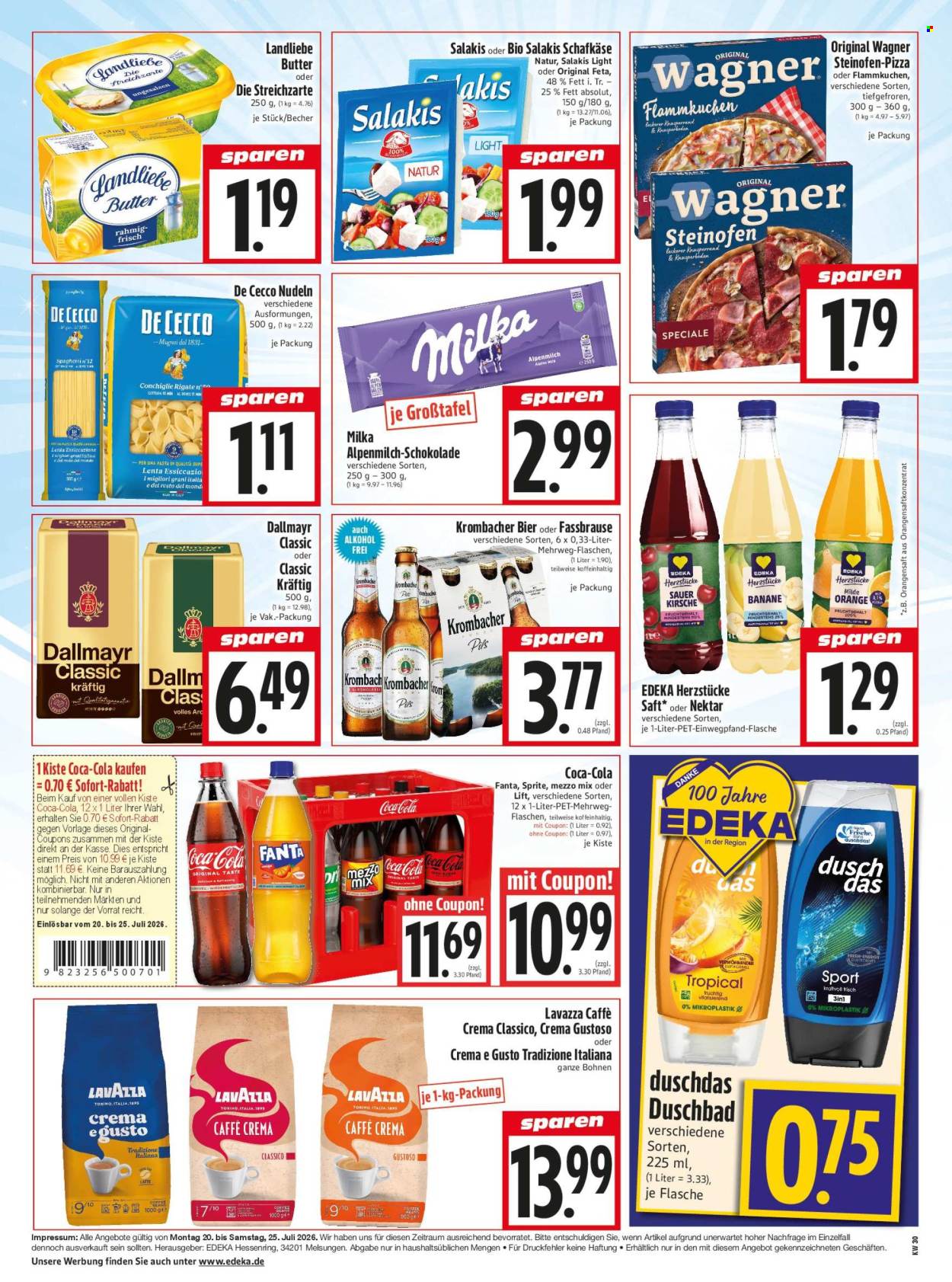 Edeka Prospekte  - 20.07.2026 - 25.07.2026. Seite 2