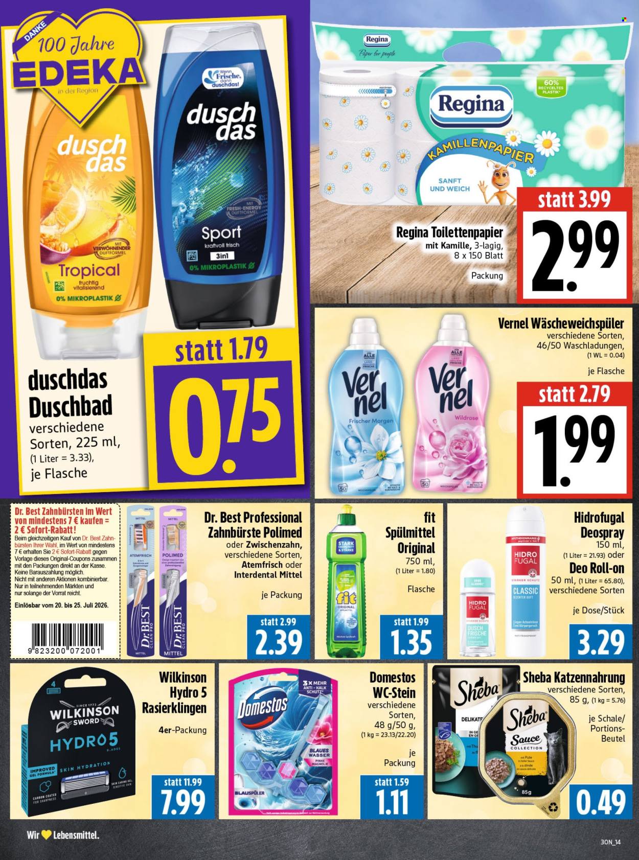 Edeka Prospekte  - 20.07.2026 - 25.07.2026. Seite 14