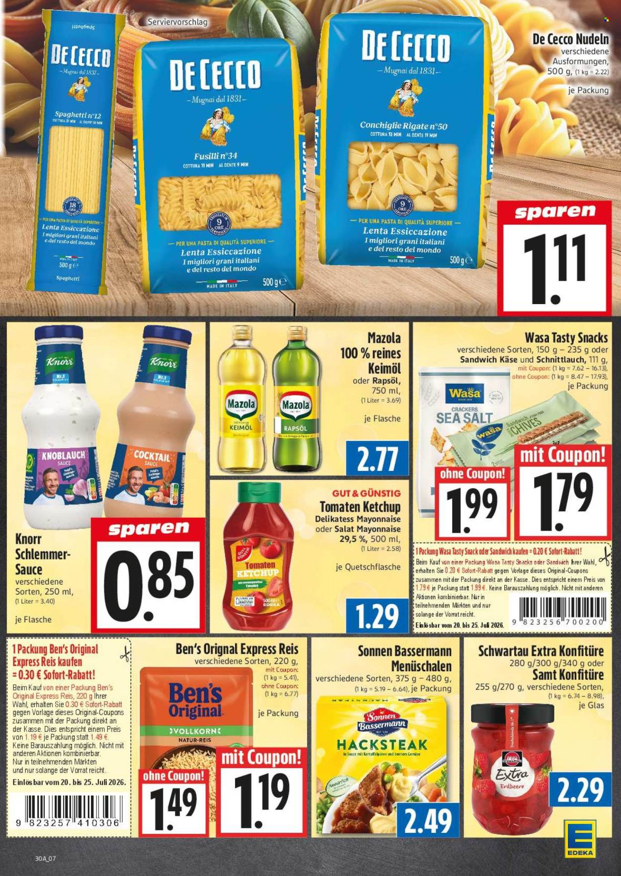 Edeka Prospekte  - 20.07.2026 - 25.07.2026. Seite 7