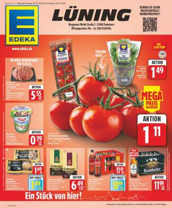 Prospekte Edeka - 20.07.2026 - 25.07.2026.