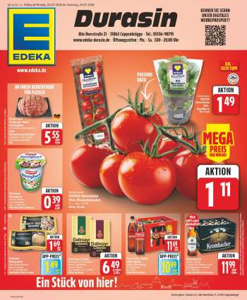 Prospekte Edeka - 20.07.2026 - 25.07.2026.