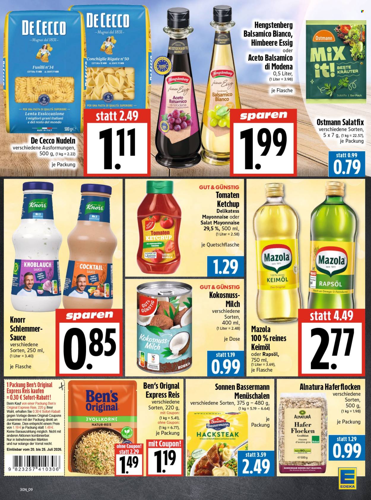 Edeka Prospekte  - 20.07.2026 - 25.07.2026. Seite 9