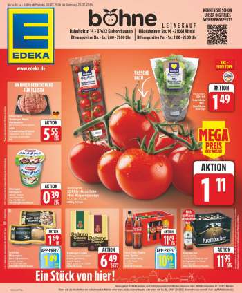 Prospekte Edeka - 20.07.2026 - 25.07.2026.
