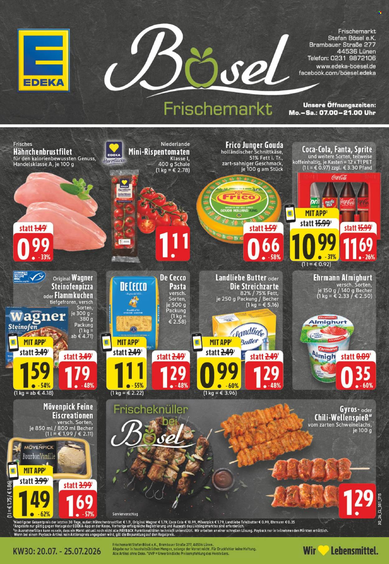 Edeka Prospekte  - 20.07.2026 - 25.07.2026. Seite 1