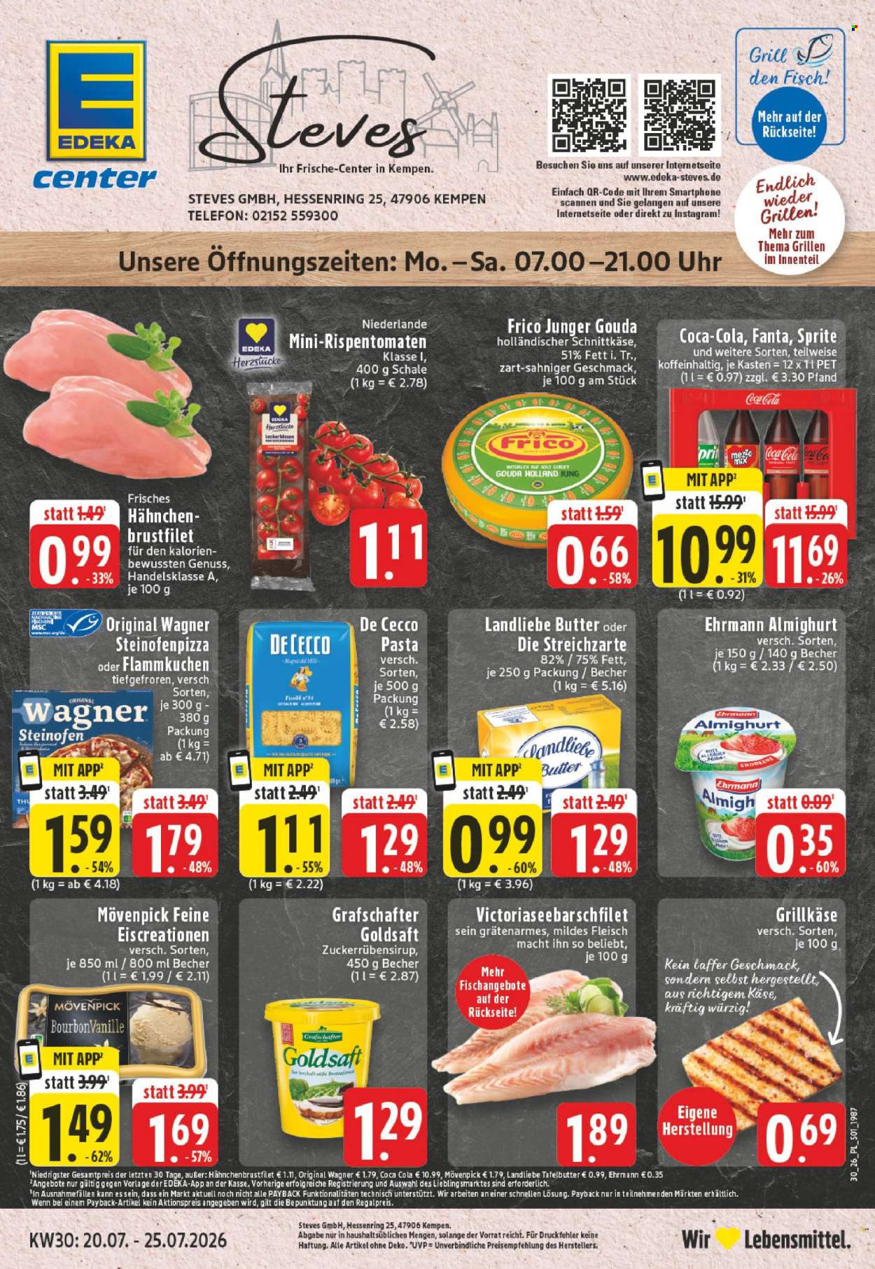 E center Prospekte  - 20.07.2026 - 25.07.2026. Seite 1