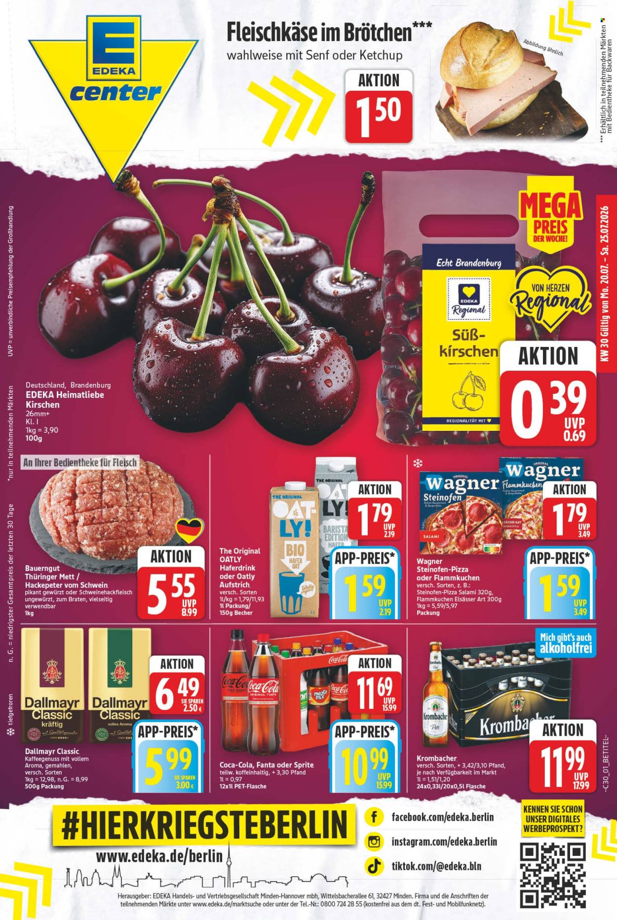 E center Prospekte  - 20.07.2026 - 25.07.2026. Seite 1