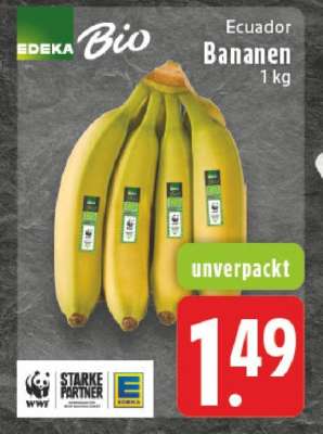EDEKA Bio Ecuador Bananen