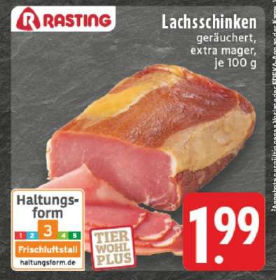 Lachsschinken