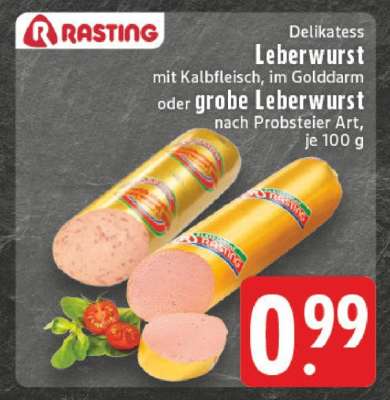 Rasting Leberwurst