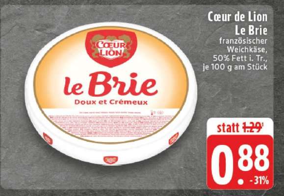 Cœur de Lion Le Brie