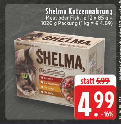 Shelma Katzennahrung