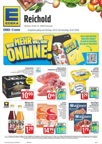 Prospekte Edeka - 20.07.2026 - 25.07.2026.