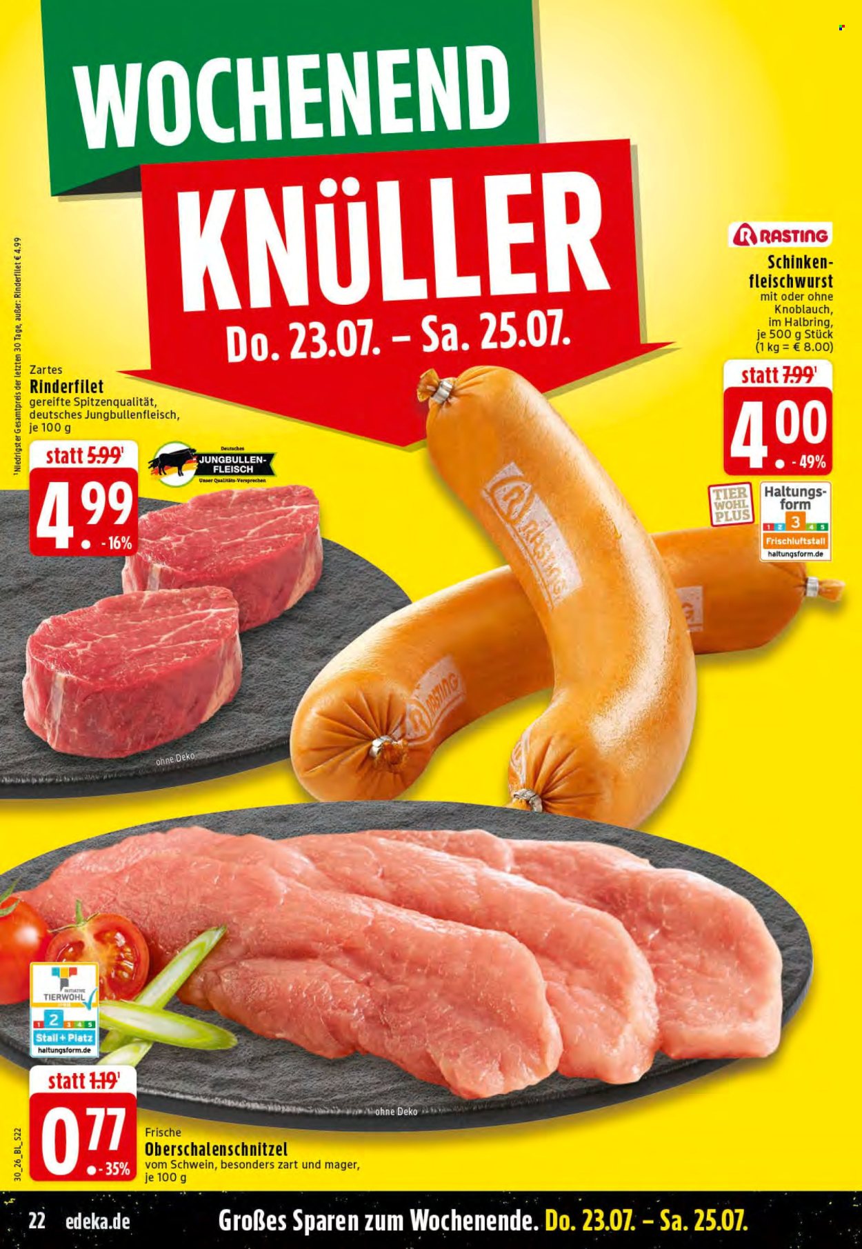 Edeka Prospekte  - 20.07.2026 - 25.07.2026. Seite 22