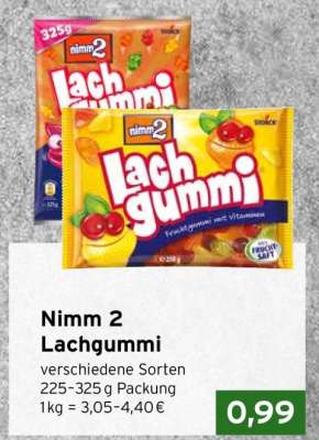 Nimm 2 Lachgummi