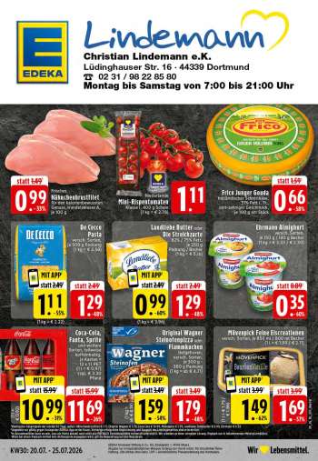 Prospekte Edeka - 20.07.2026 - 25.07.2026.
