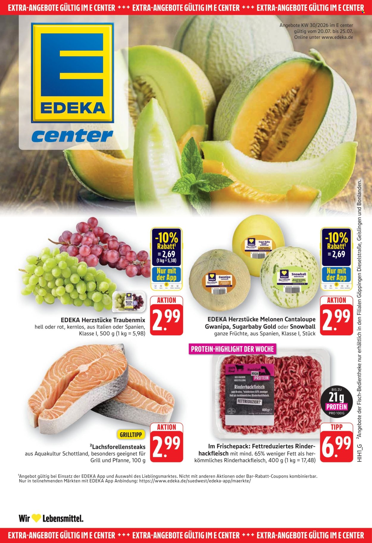 E center Prospekte  - 20.07.2026 - 25.07.2026. Seite 25