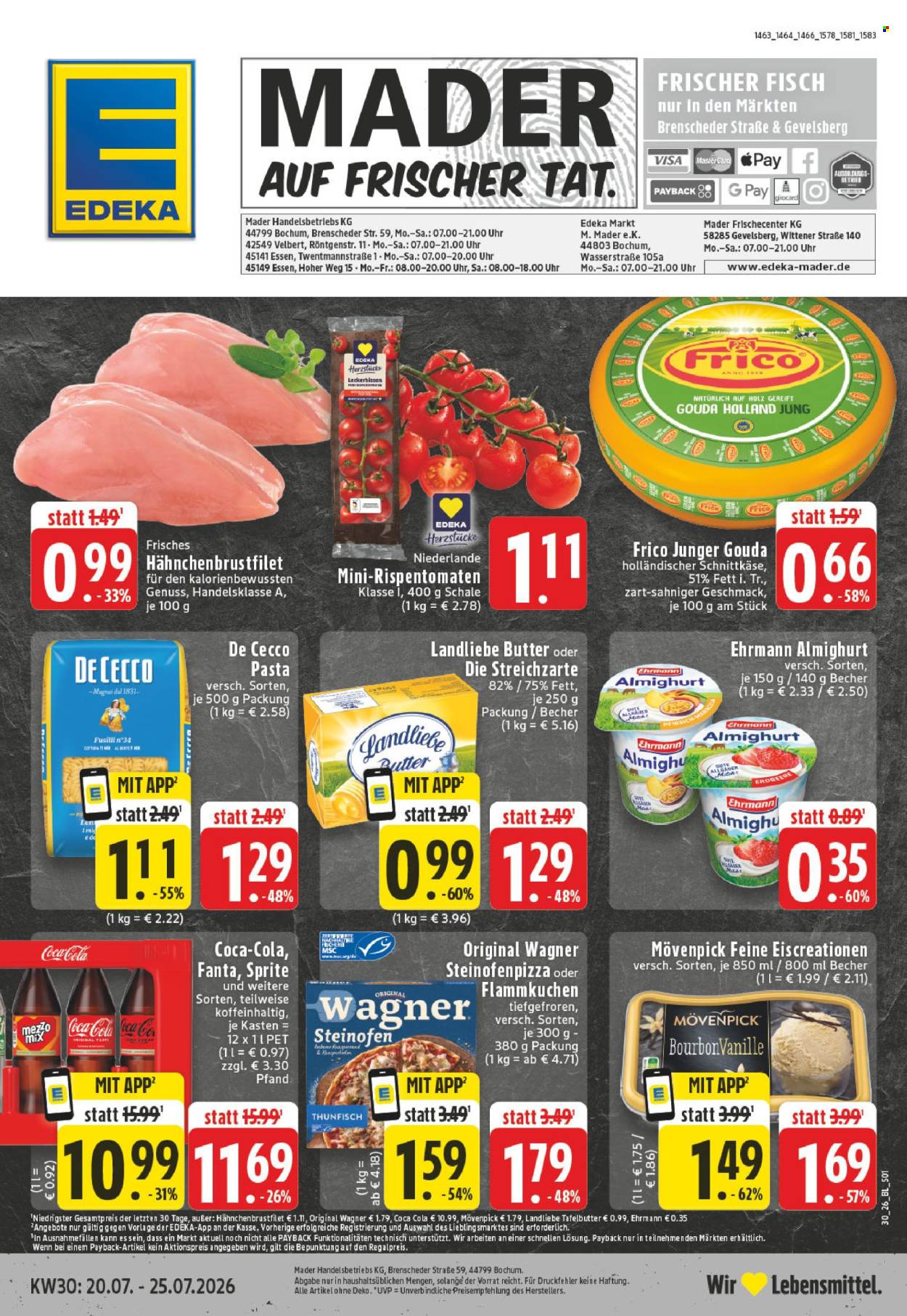 Edeka Prospekte  - 20.07.2026 - 25.07.2026. Seite 1