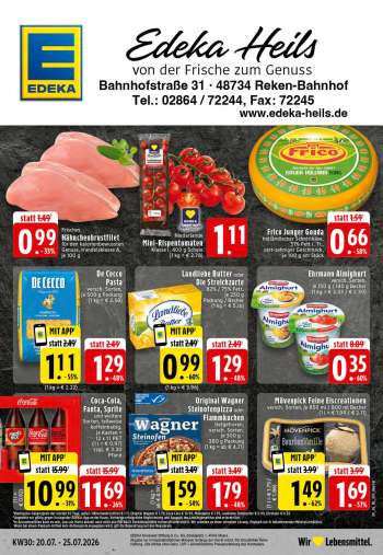 Prospekte Edeka - 20.07.2026 - 25.07.2026.