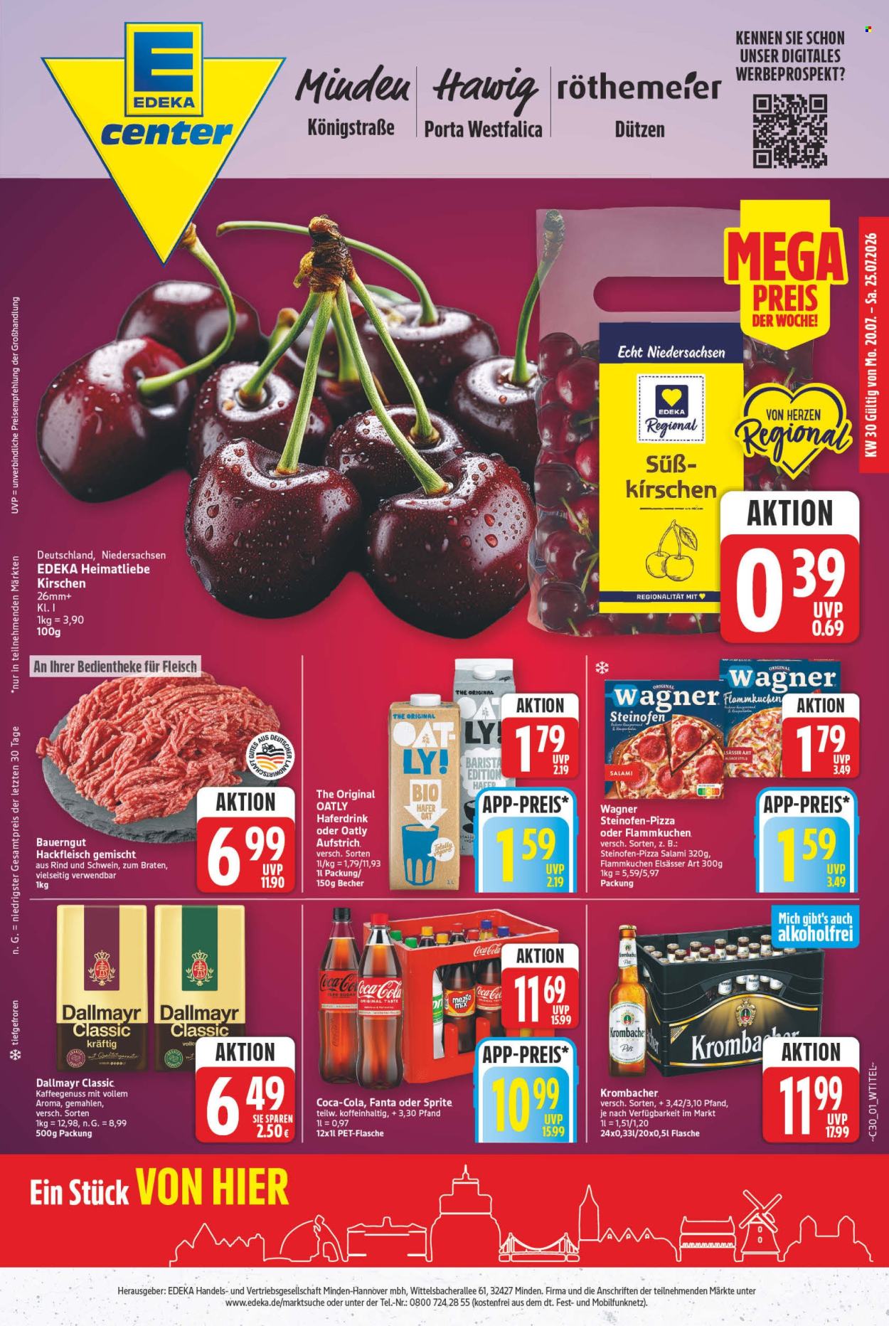 E center Prospekte  - 20.07.2026 - 25.07.2026. Seite 1