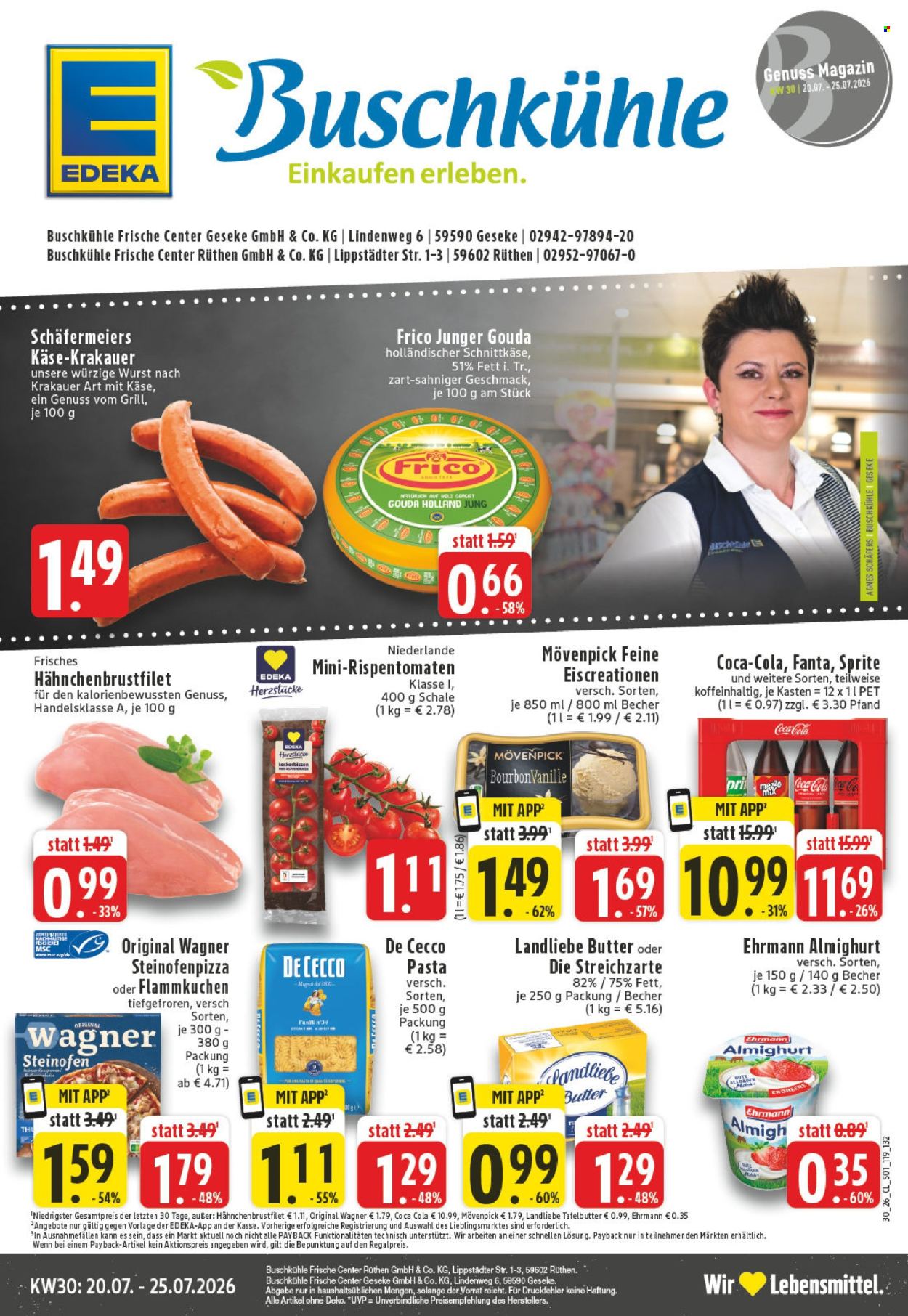 Edeka Prospekte  - 20.07.2026 - 25.07.2026. Seite 1