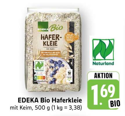 EDEKA Bio Haferkleie