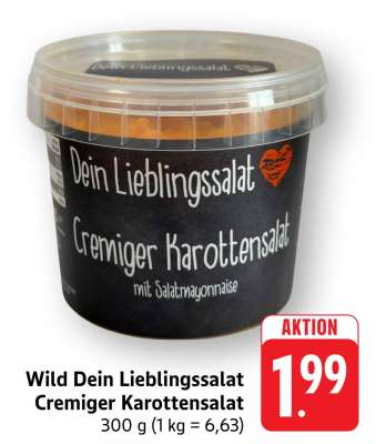 Wild Dein Lieblingssalat Cremiger Karottensalat