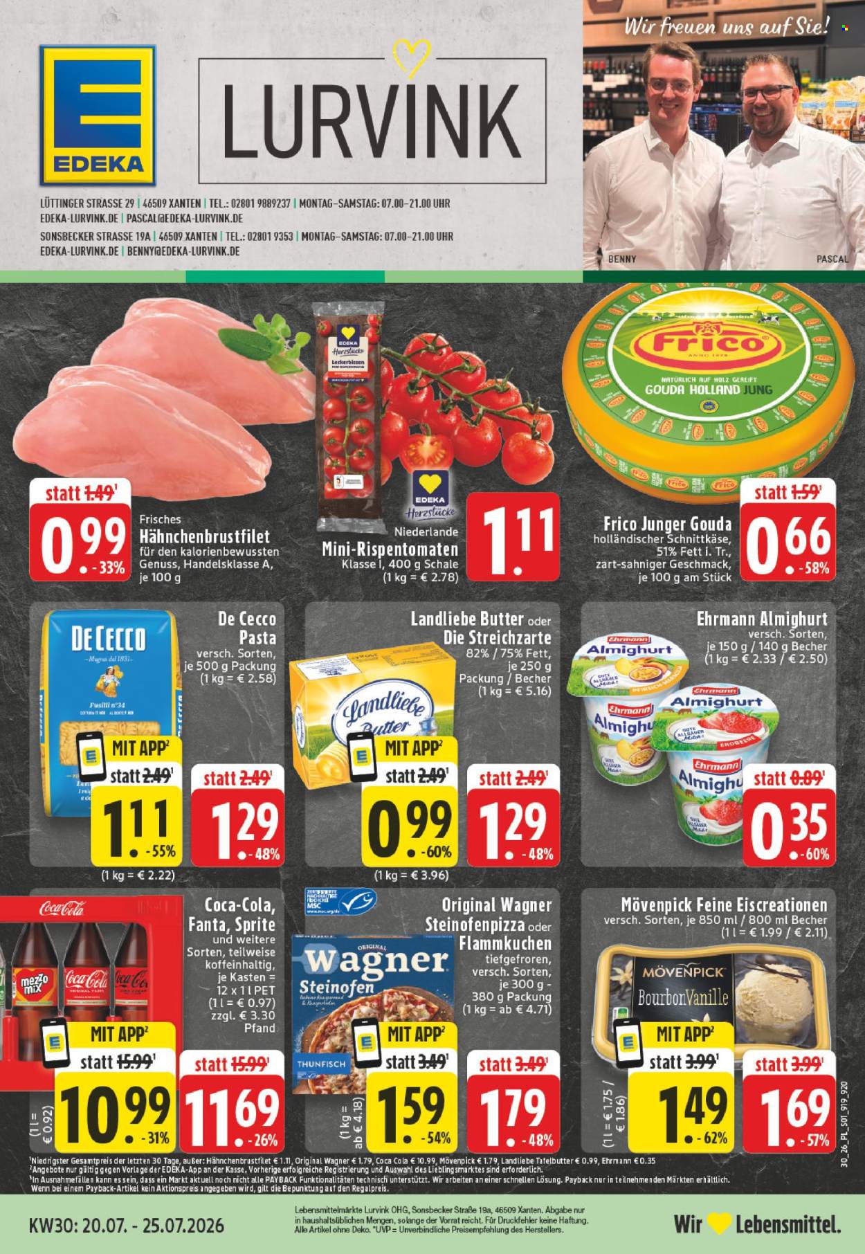 Edeka Prospekte  - 20.07.2026 - 25.07.2026. Seite 1