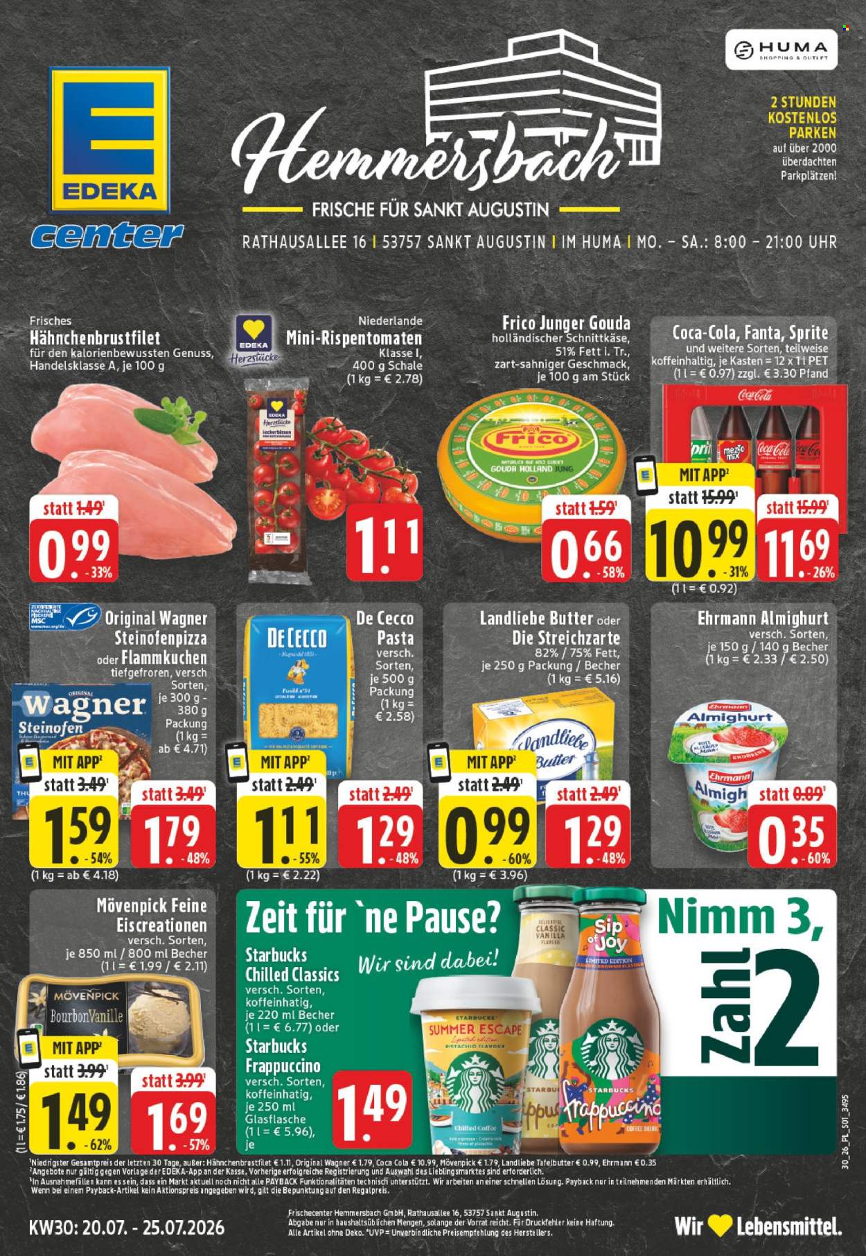 E center Prospekte  - 20.07.2026 - 25.07.2026. Seite 1