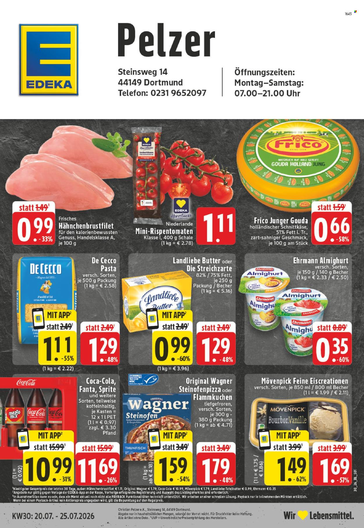 Edeka Prospekte  - 20.07.2026 - 25.07.2026. Seite 1
