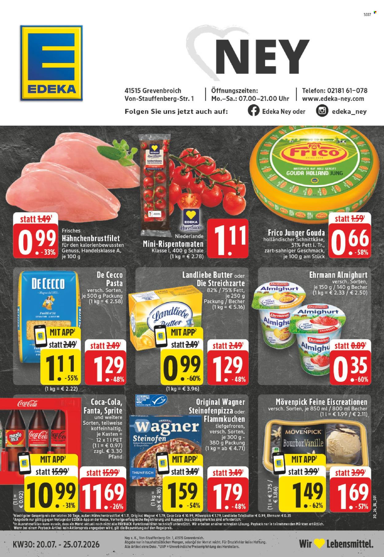 Edeka Prospekte  - 20.07.2026 - 25.07.2026. Seite 1