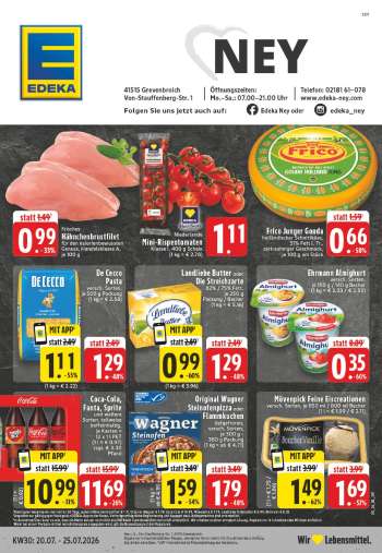 Prospekte Edeka - 20.07.2026 - 25.07.2026.