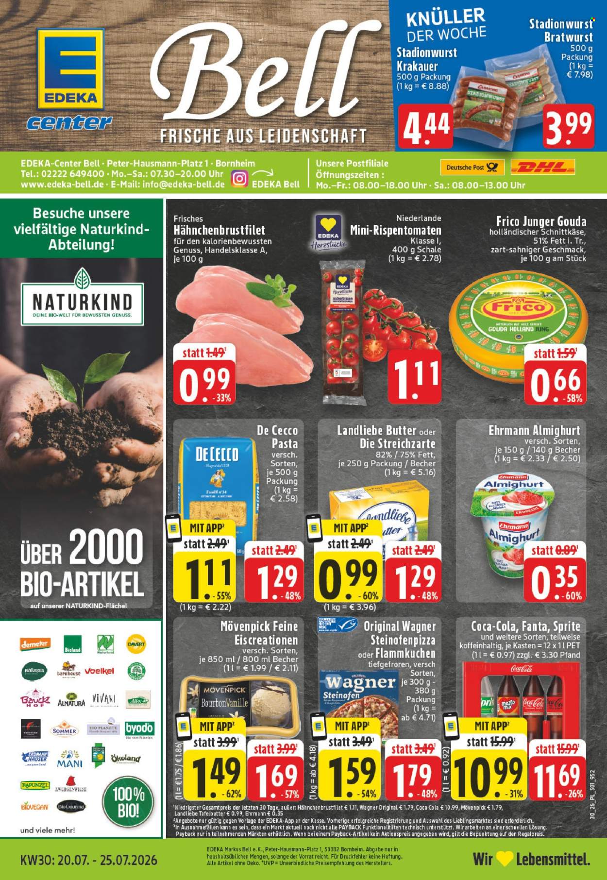 E center Prospekte  - 20.07.2026 - 25.07.2026. Seite 1