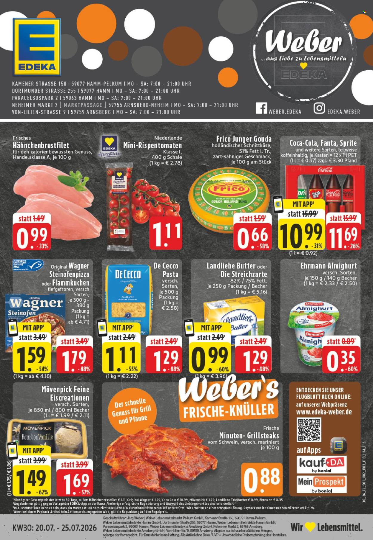 Edeka Prospekte  - 20.07.2026 - 25.07.2026. Seite 1