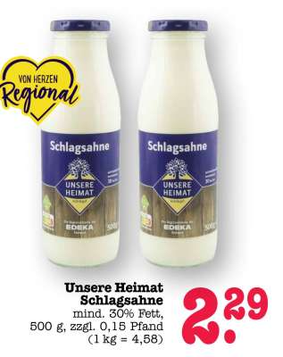 Unsere Heimat Schlagsahne