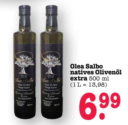 Olea Salbo natives Olivenöl extra