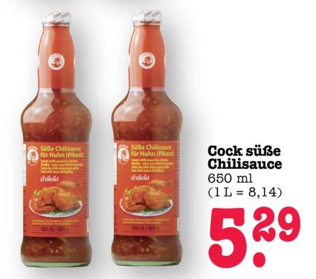 Cock Süße Chilisauce