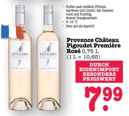 Provence Château Pigoudet Première Rosé