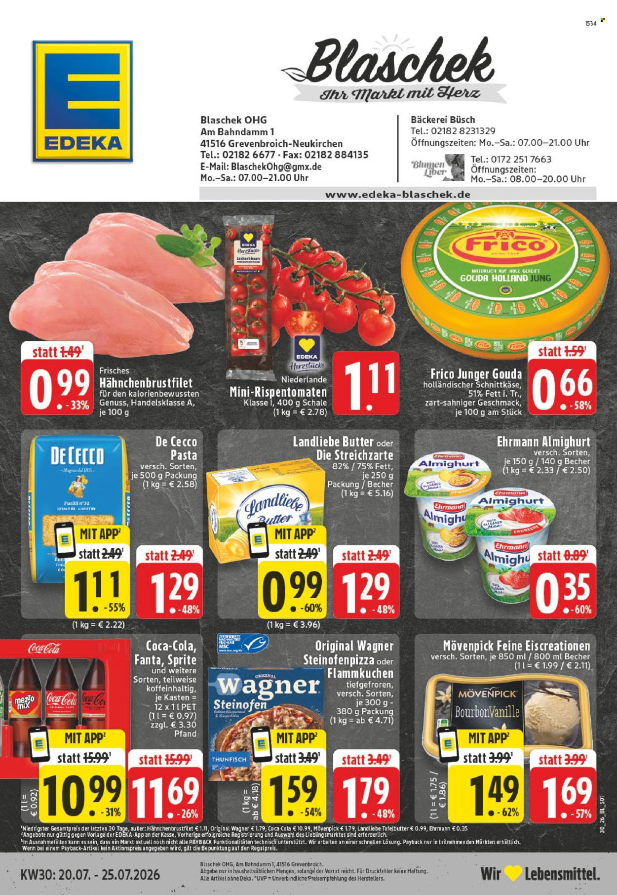 Edeka Prospekte  - 20.07.2026 - 25.07.2026. Seite 1