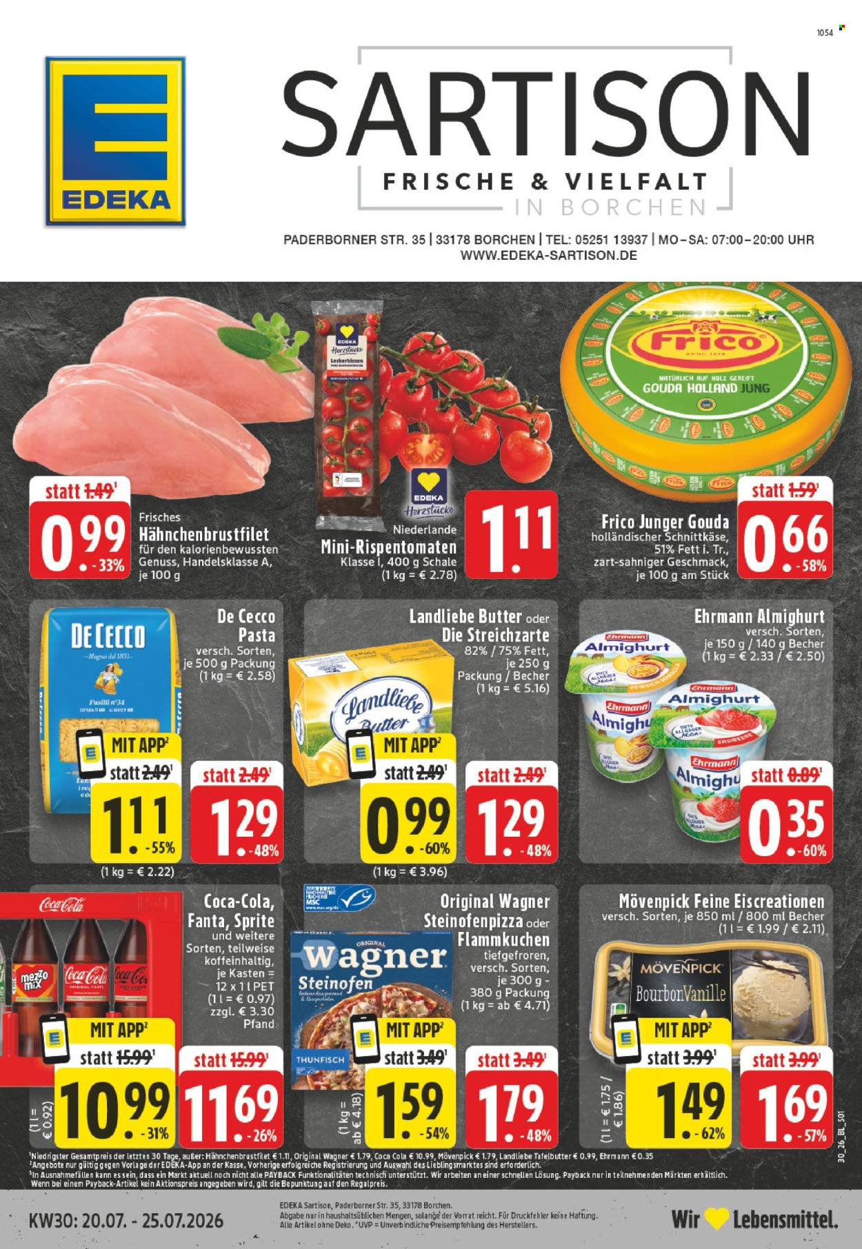 Edeka Prospekte  - 20.07.2026 - 25.07.2026. Seite 1