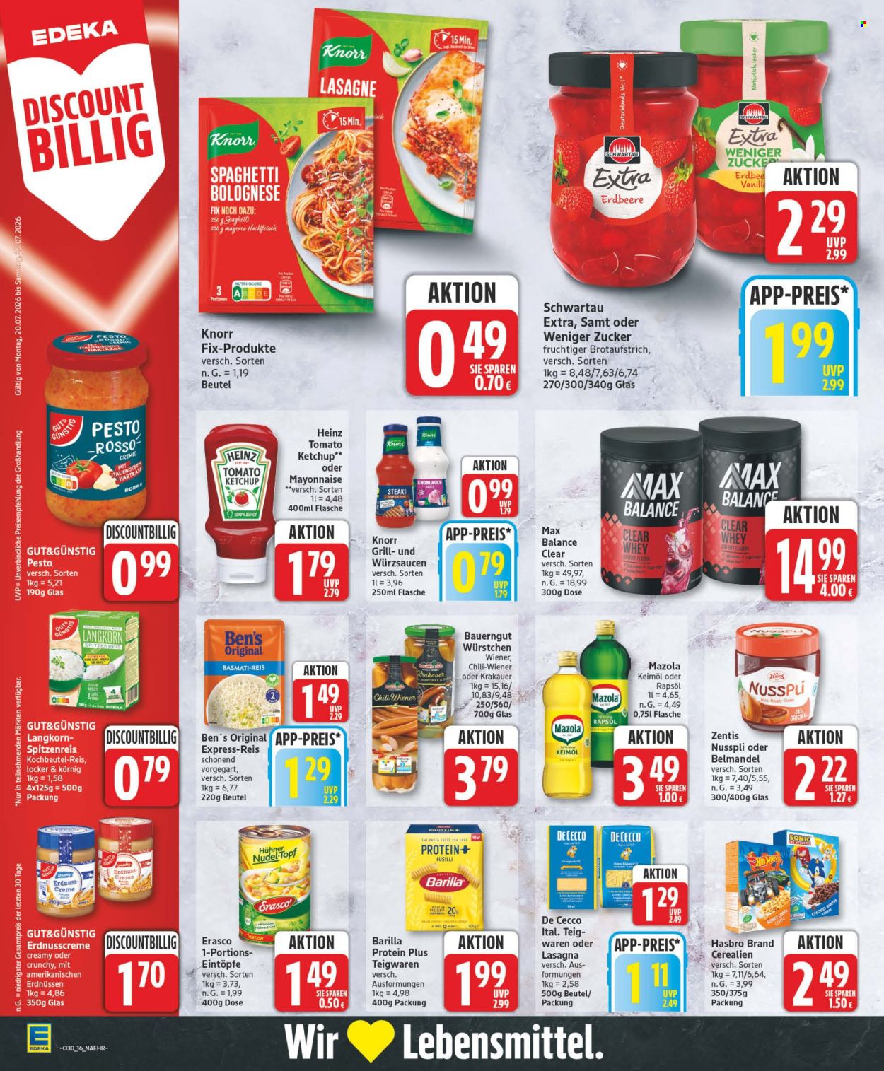 Edeka Prospekte  - 20.07.2026 - 25.07.2026. Seite 16