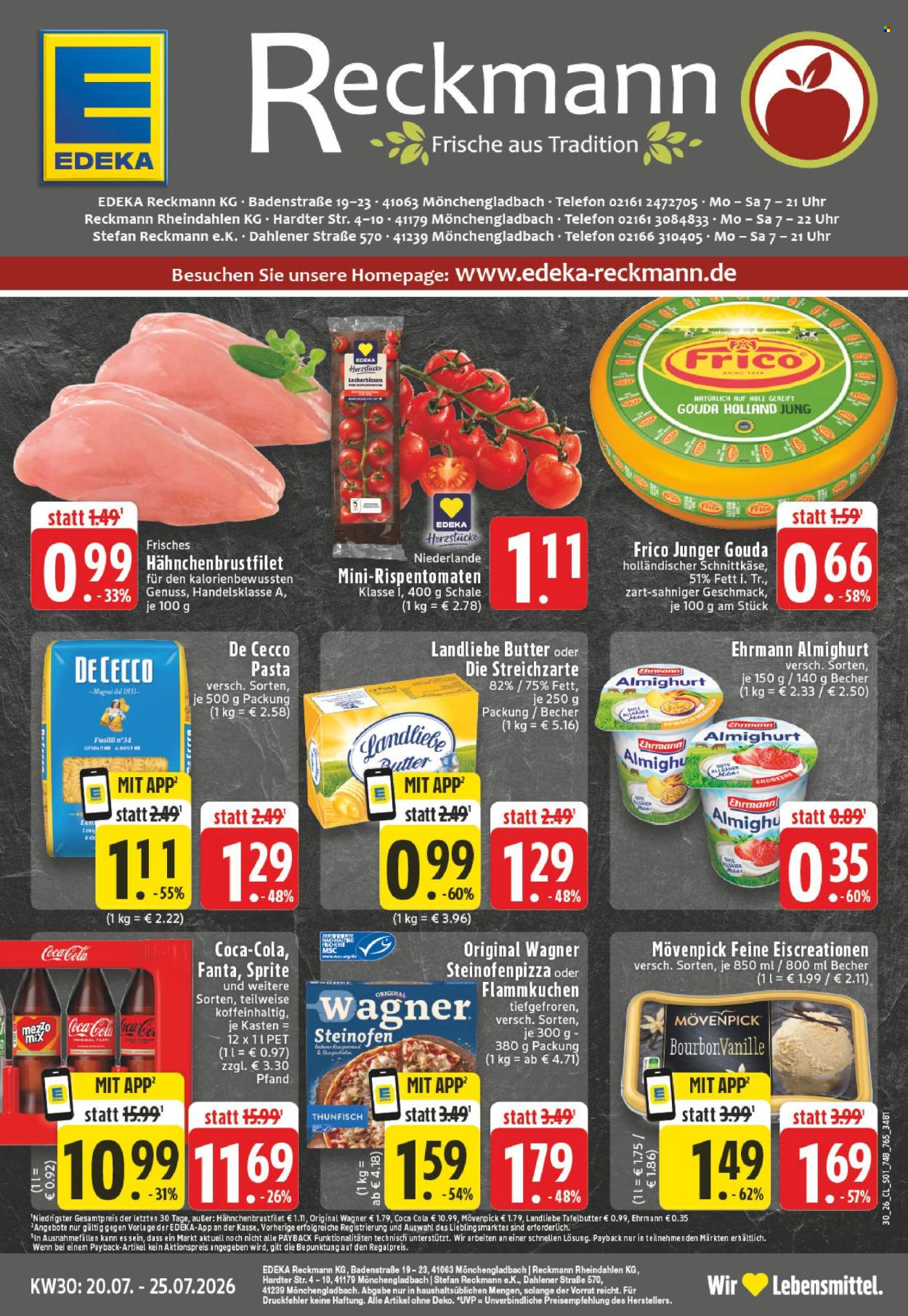 Edeka Prospekte  - 20.07.2026 - 25.07.2026. Seite 1