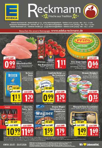 Prospekte Edeka - 20.07.2026 - 25.07.2026.