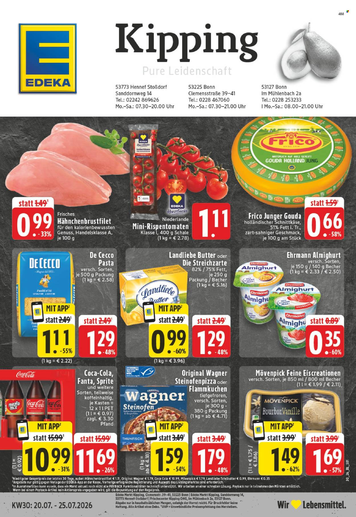 Edeka Prospekte  - 20.07.2026 - 25.07.2026. Seite 1
