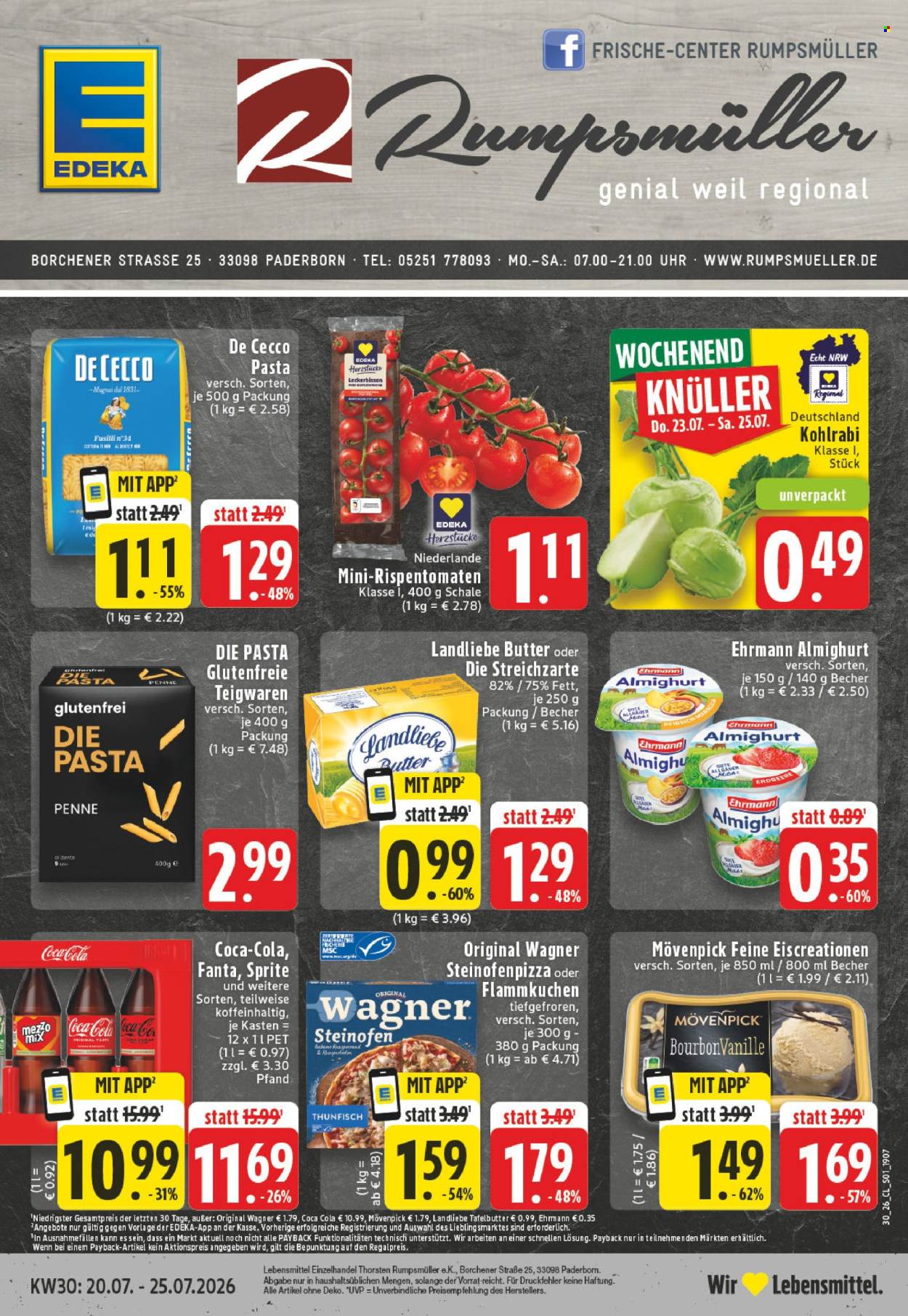 Edeka Prospekte  - 20.07.2026 - 25.07.2026. Seite 1