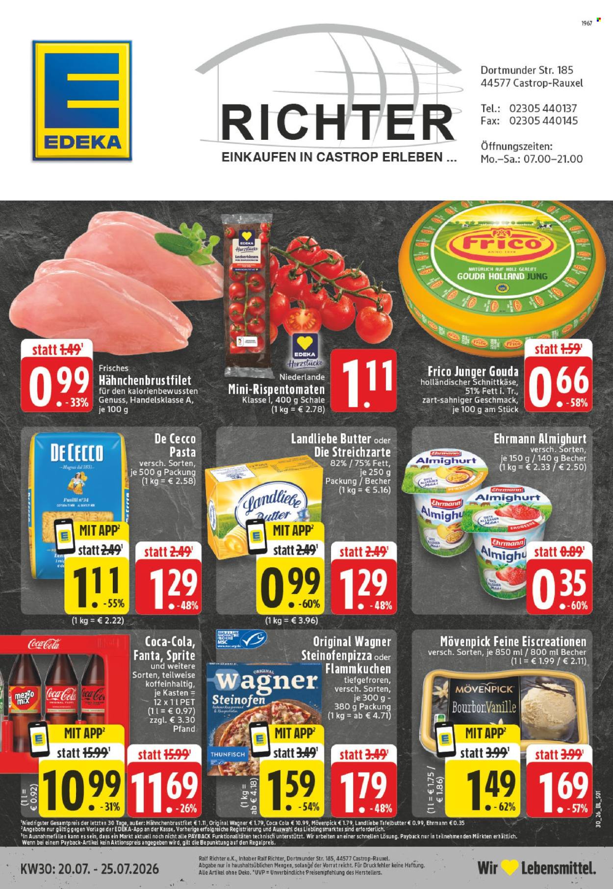 Edeka Prospekte  - 20.07.2026 - 25.07.2026. Seite 1