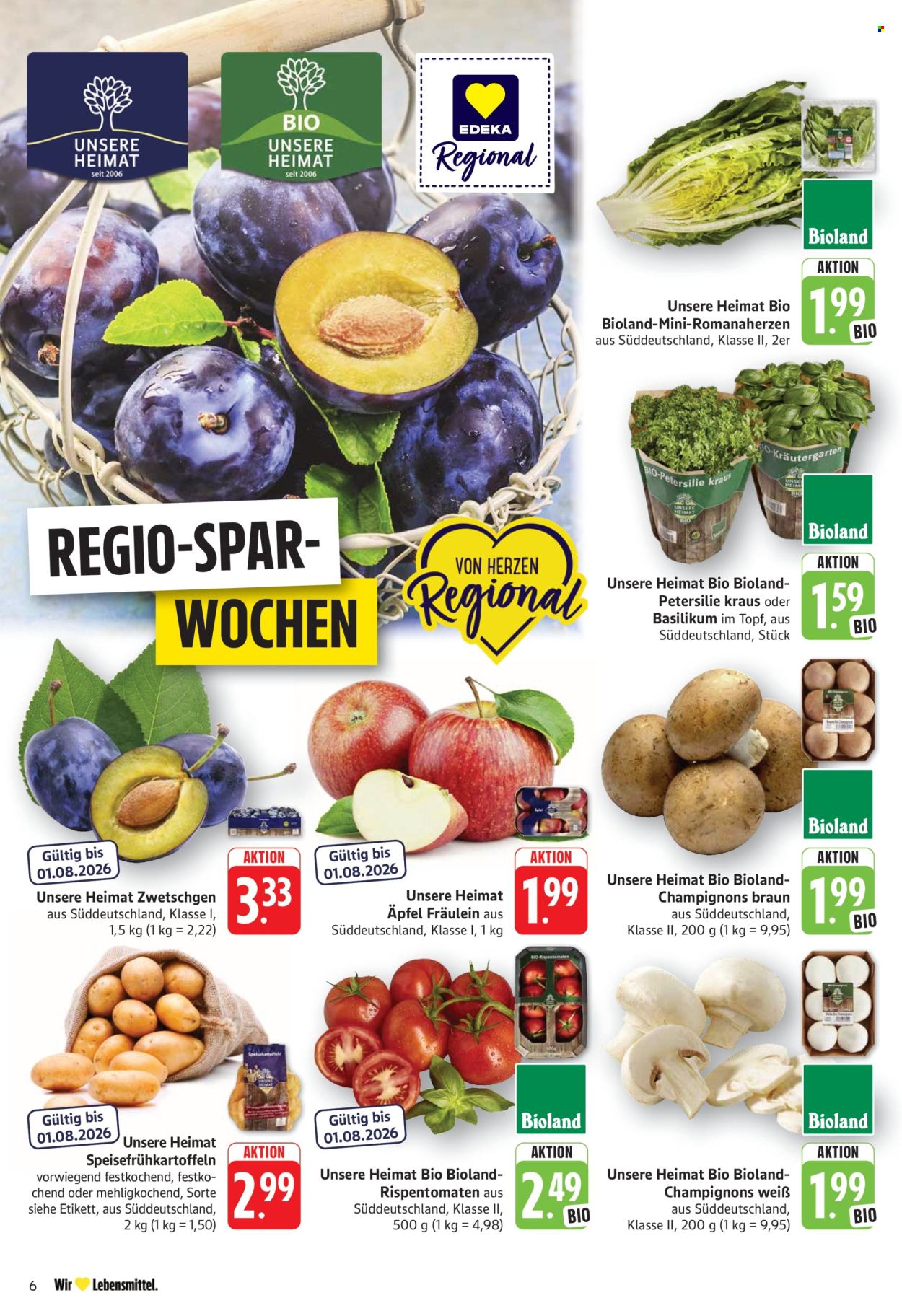 Edeka Prospekte  - 20.07.2026 - 25.07.2026. Seite 6