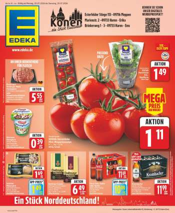 Prospekte Edeka - 20.07.2026 - 25.07.2026.