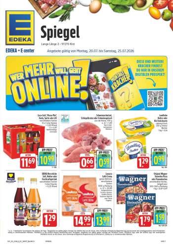 Prospekte Edeka - 20.07.2026 - 25.07.2026.