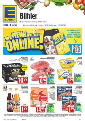 Prospekte Edeka - 20.07.2026 - 25.07.2026.