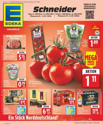 Prospekte Edeka - 20.07.2026 - 25.07.2026.